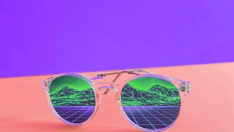 Fashionable glasses with an AI imprint
