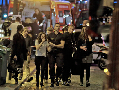 Um grupo de sobreviver à tragédia