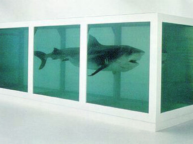 The Physical Impossibility of Death in the Mind of Someone Living is an artwork created in 1991 by Damien Hirst
