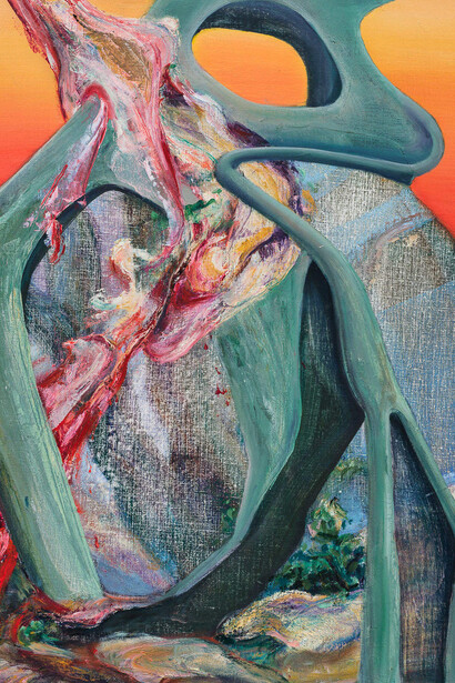 Clément Bedel, Shelter (detail), 2025. Mit freundlicher genehmigung der Galerie Kandlhofer