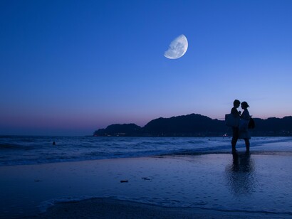 Innamorati al chiaro di luna