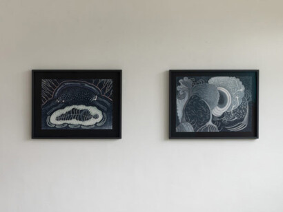 Ann Leda Shapiro, Body is landscape, exhibition view. Courtesy of Axel Vervoordt Gallery 