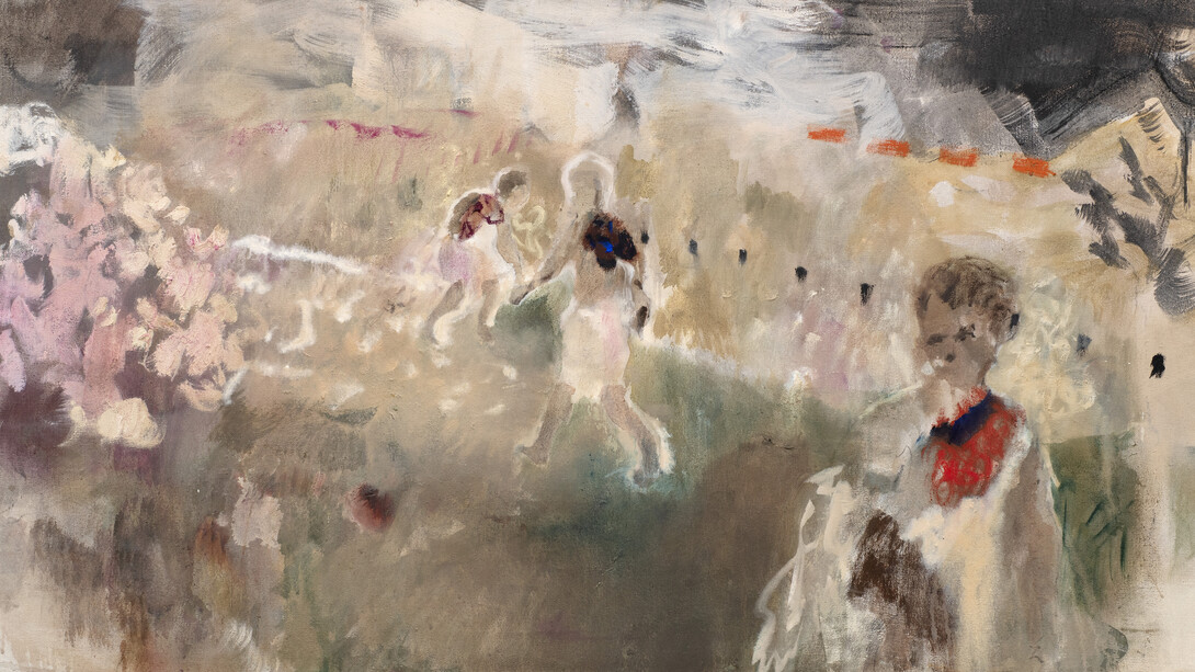 Nick Jensen, Downhills drift (detail), 2025. Courtesy of Paul Smith Gallery