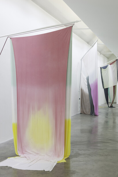 Installation view of Isabel Nolan, Bent Knees are a Give, 1st April - 16th May 2015, Courtesy of the artist and Kerlin Gallery, Dublin
