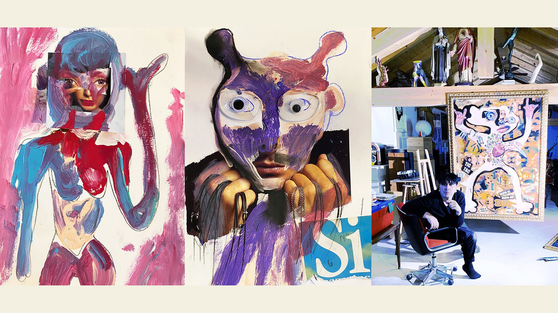 Ivan Cattaneo, opere e studio, courtesy of the artist
