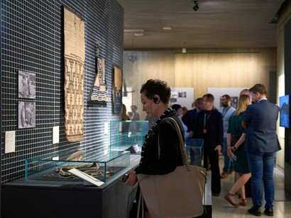 A soul between worlds. Indigenous Ainu in Northern Japan and ethnographer Bronisław Piłsudski, exhibition view. Courtesy of National Museum of Lithuania