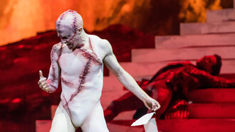 Royal Ballet, Frankenstein. Steven McRae reanimates Shelley's tragic demon