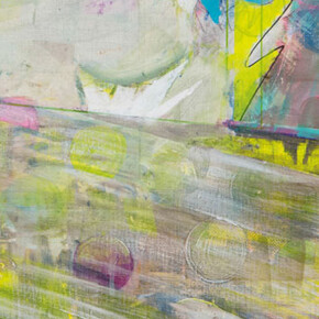 Yuichi Yokoyama, Color Engineering 96-97, 2010, acrylic on canvas, 53 x 72,7 cm. Courtesy Yuichi Yokoyama, galerie anne barrault, galerie Nanzuka, galerie Urano
