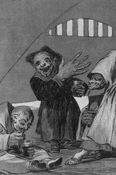 Francisco de Goya, Capricho No. 49: Duendecitos