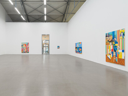 Ryan Mosley, Exhibition view. Courtesy Galerie Eigen+Art Leipzig/Berlin, Photo: Uwe Walter, Berlin