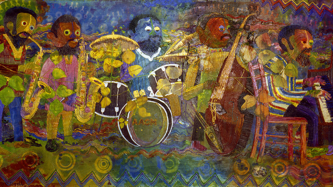 Wadsworth Jarrell, AACM, 1994. Courtesy of the artist. Photo: Adgar Cowans.