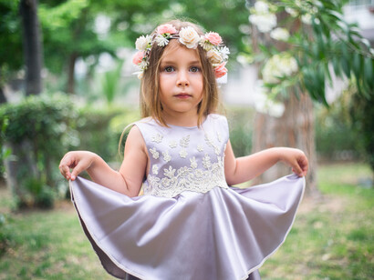Una bambina romantica