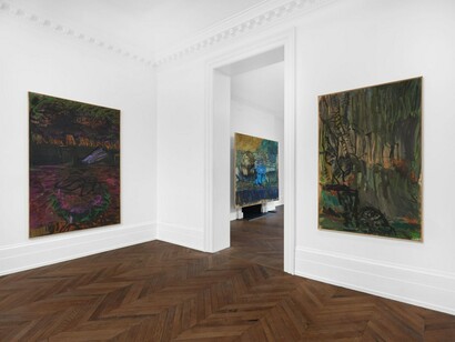 Per Kirkeby, Natures mortes, exhibition view. Courtesy of Michael Werner Gallery