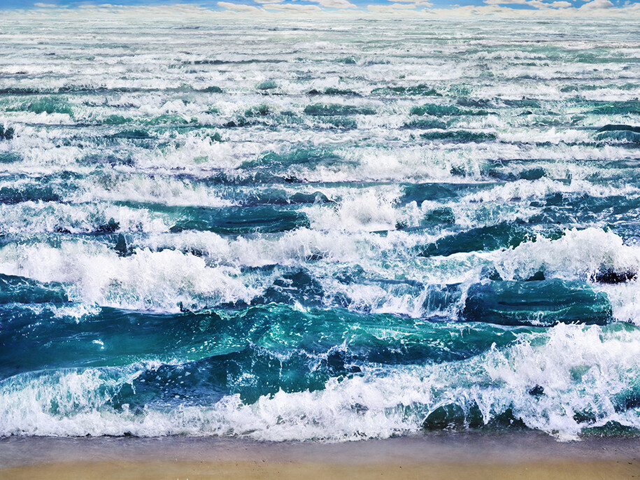 Sangbin IM, "Sea 2," 2015, lambda print. Courtesy of RYAN LEE, New York.