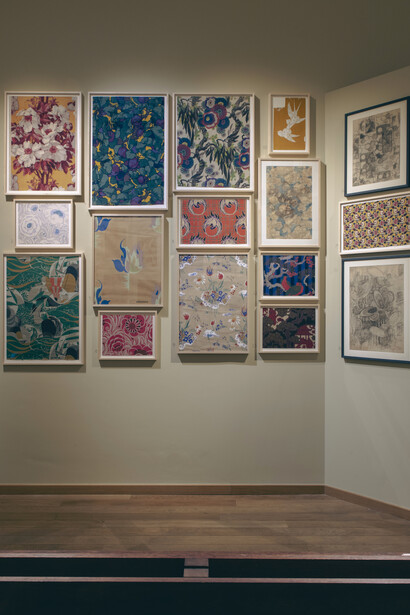 Divers artistes, 100 motifs, vue d'exposition. Avec l'aimable autorisation du Musée Horta