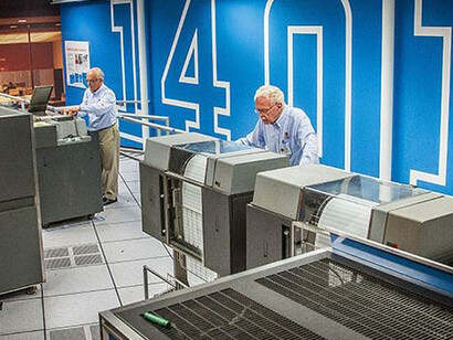 IBM 1401 Demo Lab. Courtesy of Computer History Museum