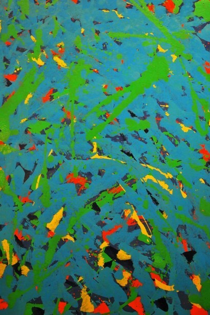 Paolo Masi, Colore, segno, spazio, dinamica, 1984, Galleria comunale d’arte contemporanea, Civitella in Val di Chiana 