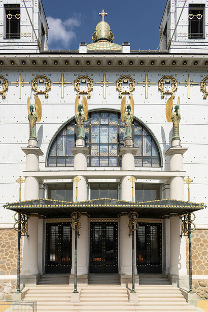 Otto Wagner Kirche am Steinhof, Ausstellungsansicht. Mit freundlicher genehmigung des Musa Museums