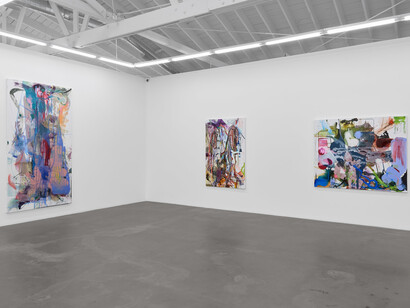 Maggie Michael, Root chords, Earth to sky, exhibition view. Courtesy of Luis De Jesus Los Angeles