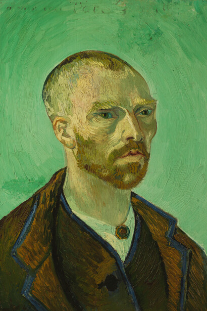 Vincent Van Gogh; Autorretrato como un bonzo, dedicado a Gauguin, 1888