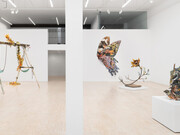 Rebecca Manson, Time, you must be laughing, exhibition view. Courtesy of Jessica Silverman Gallery