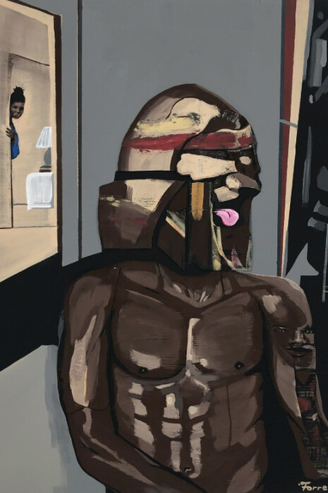 Behind Face. Courtesy of Roberts Projects