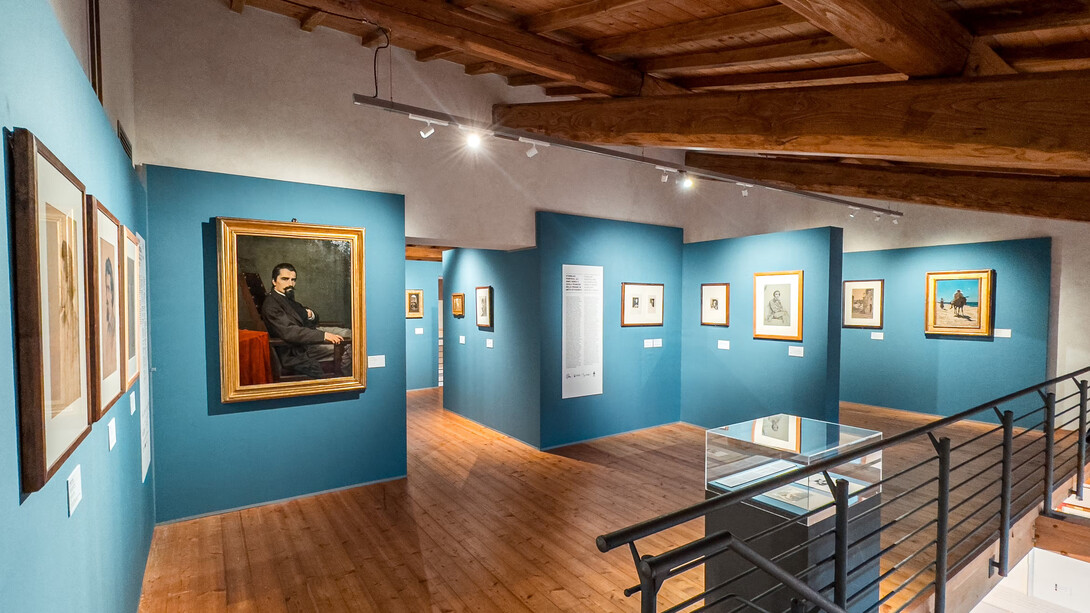 Stanislao Pointeau, un macchiaiolo toscano di origini francesi, vista della mostra. Per gentile concessione delle Gallerie degli Uffizi