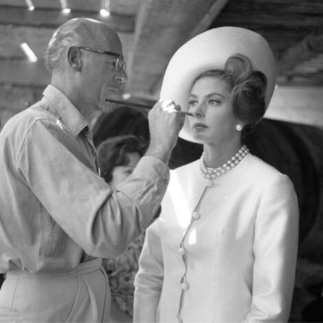 Ingrid Bergman sul set del film La vendetta della signora, 1963 © Archivio Rodrigo Pais