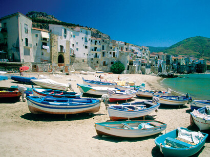 Porto di pescatori in Sicilia