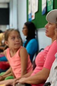 People of all ages receive primary health care at local facilities