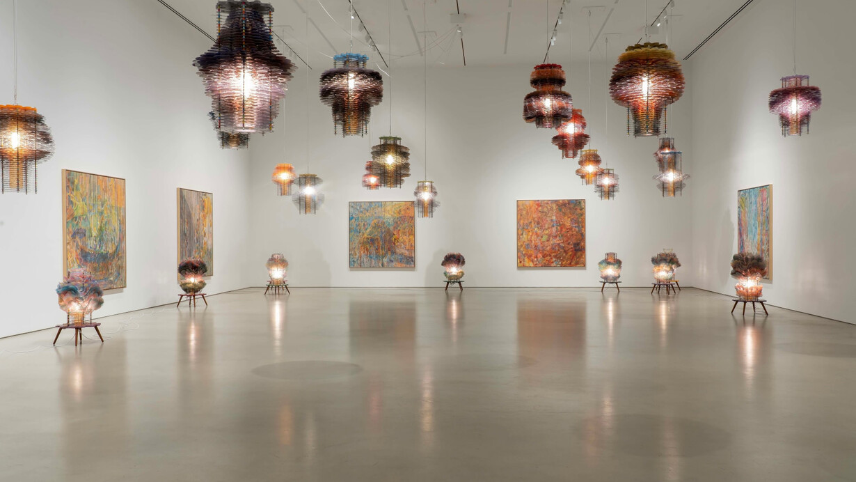 Jorge Pardo, exhibition view. Courtesy of Petzel