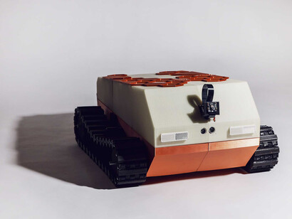 Liam Holmes, Reforestation rover. Courtesy of Melbourne Museum