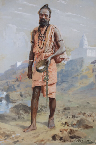 Horace Van Ruith, Shaivite ascetic. Courtesy of DAG