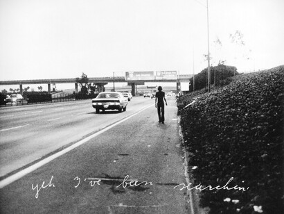 Bas Jan Ader, In search of the miraculous (one night in Los Angeles), 1973. Courtesy of Hamburger Kunsthalle