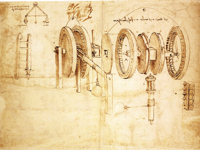 Leonardo Da Vinci, Codex Atlanticus, folio 30v