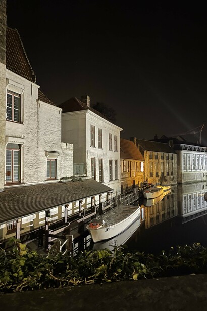 Bruges at night