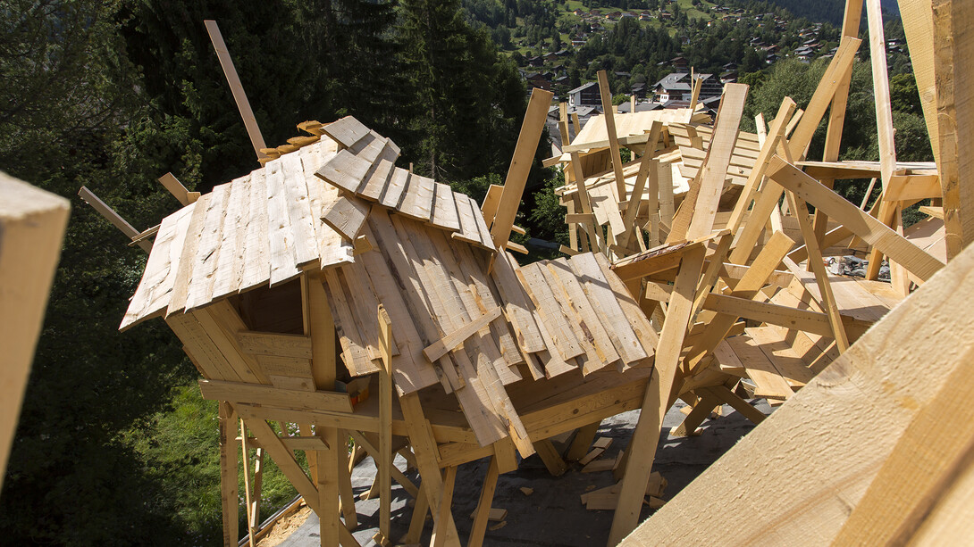 La résidence secondaire, 2012, R‐Art, Vercorin, Suisse, Crédit photo: Robert Hofer