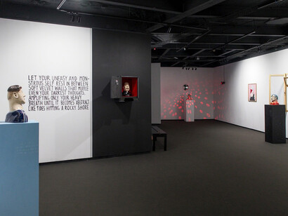 I Am At My Most Beautiful When I Am Alone. Courtesy of Mobius Gallery 