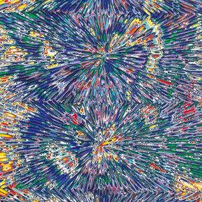 David Allan Peters, Untitled #4, 2015, Acrylic on wood panel, 18 x 14 inches, 45.7 x 35.6 cm