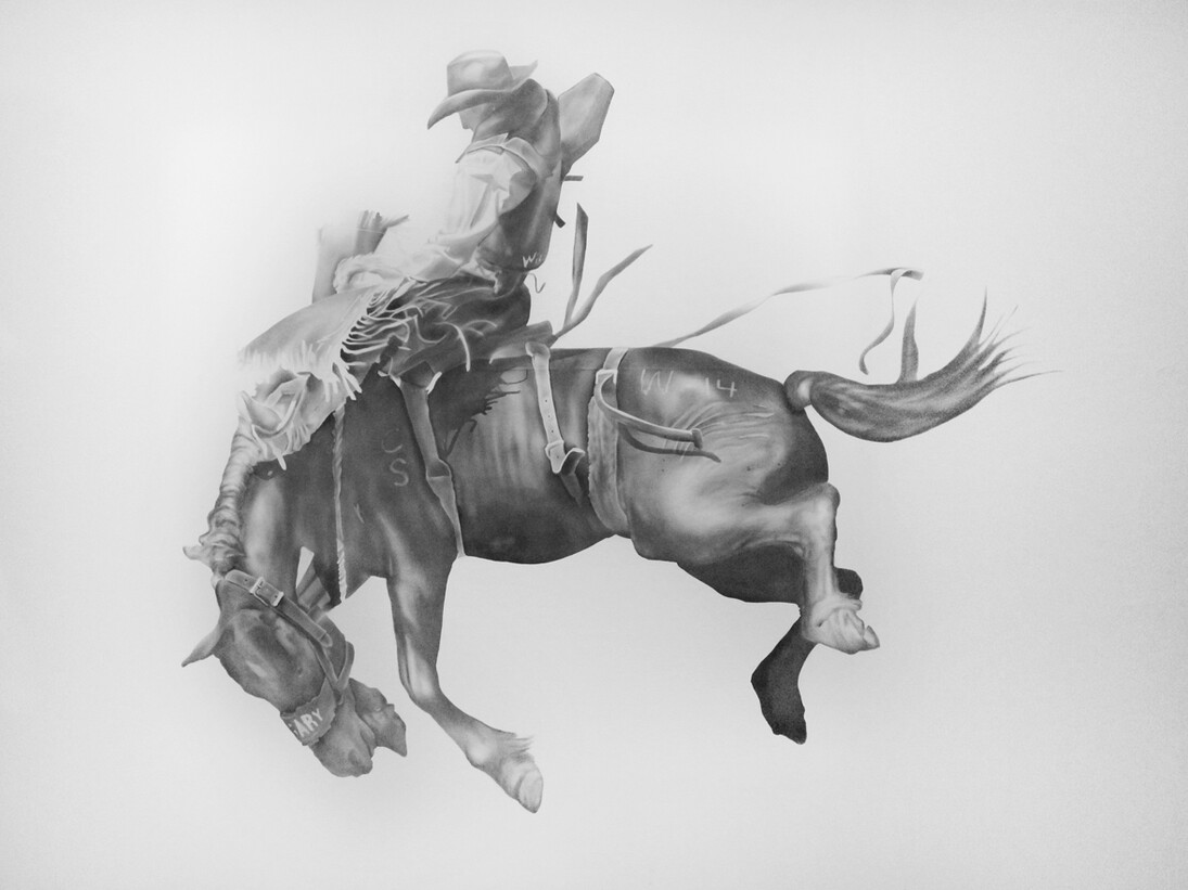 Ben Kustow, How Do You Like Your Blueeyed Boy Mister Death, 2014, Oil on Canvas, 107 7/8 x 78 3/4 in, 274 x 200 cm