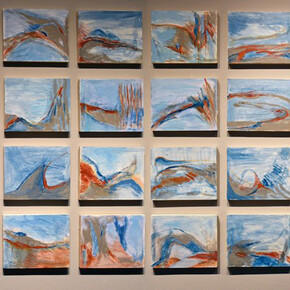 On the Wall: Sea Wall. Courtesy of Carter Burden Gallery