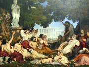 Sogno di felicità di Dominique Papety, 1843, Musée d'Orsay, Francia