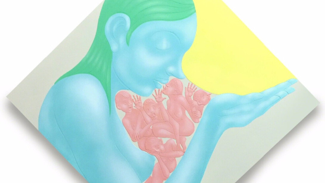 Searching for magic and the distorted image falling from your iCloud. Courtesy of The Dot Project