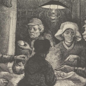 "The Potato Eaters", Vincent Van Gogh (1885)