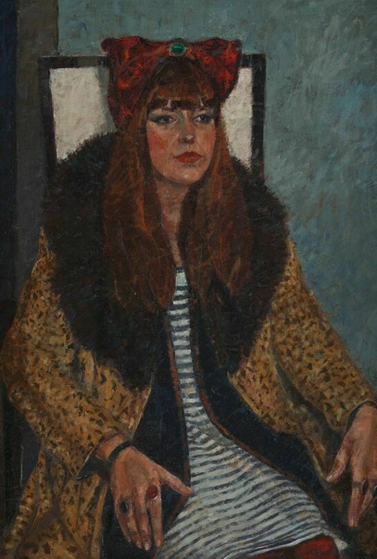 Saied Dai, Madeleine II, oil on linen