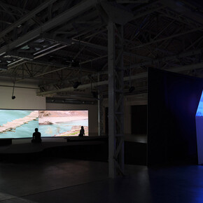 Saodat Ismailova, A seed under our tongue, exhibition view. Courtesy of Pirelli HangarBicocca