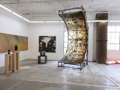 L.A. On Fire. Courtesy of Wilding Cran Gallery