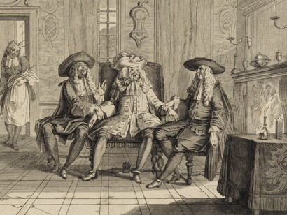 La comedia de Molière (1622-1673) «El enfermo imaginario» sirvió de inspiración a muchos ilustradores