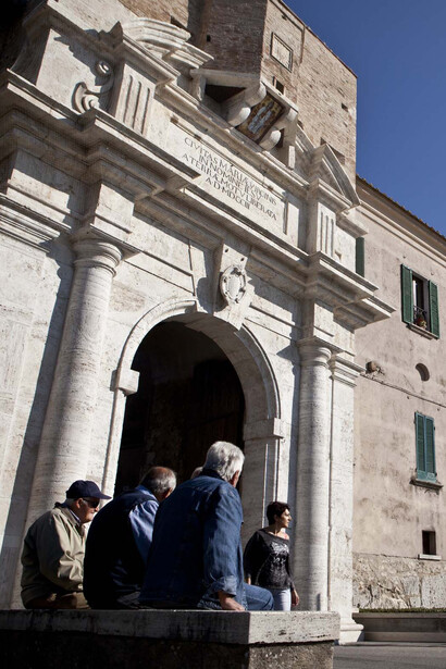 Porta Romana, via d'accesso alla città