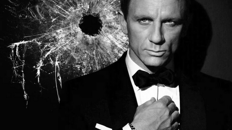 El actor británico Daniel Craig en su papel de James Bond